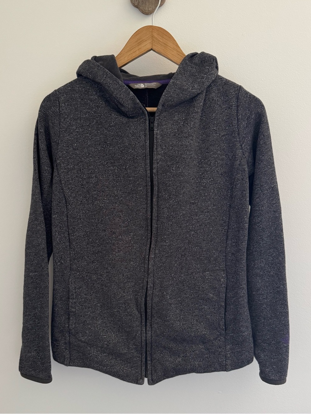 The North Face Gray Full Zip Hoodie Jacket